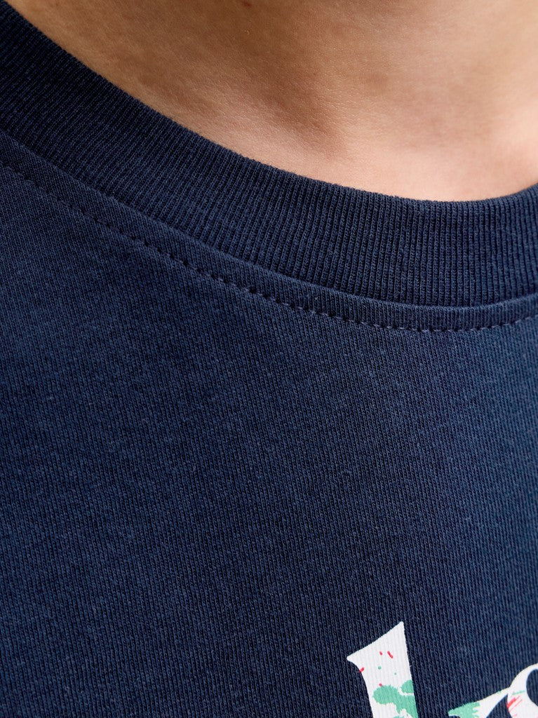 Jack & Jones Tom Tee SS Crew Neck T-Shirt | Navy