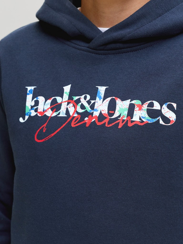 Jack & Jones Tom Sweat Hoodie | Navy