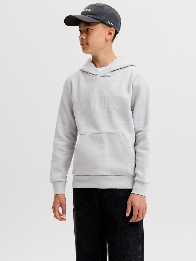 Jack & Jones Corp Logo sweat Hoodie | Grey