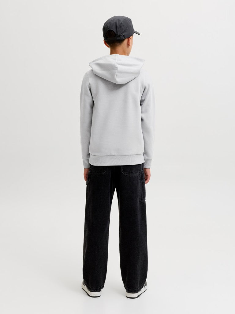 Jack & Jones Corp Logo sweat Hoodie | Grey