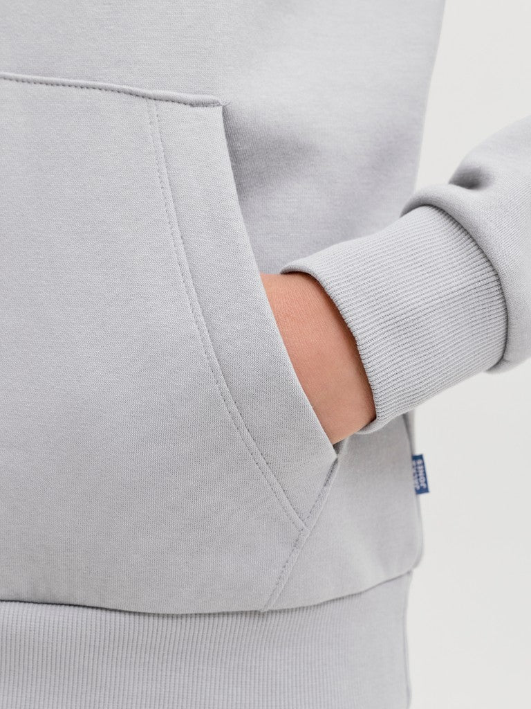 Jack & Jones Corp Logo sweat Hoodie | Grey