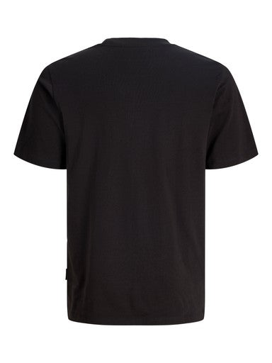 Jack & Jones Jnr Fusion Dots Print Short Sleeve T-Shirt | Black 12293162
