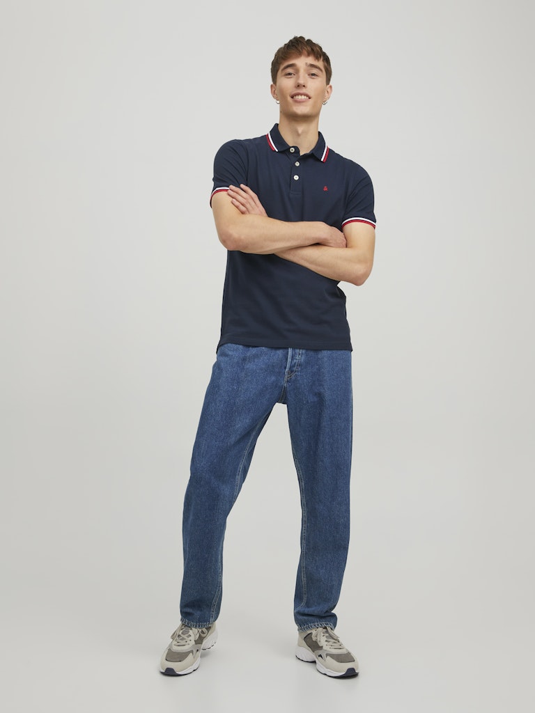 Jack & Jones Paulos SS Polo Shirt  | Navy