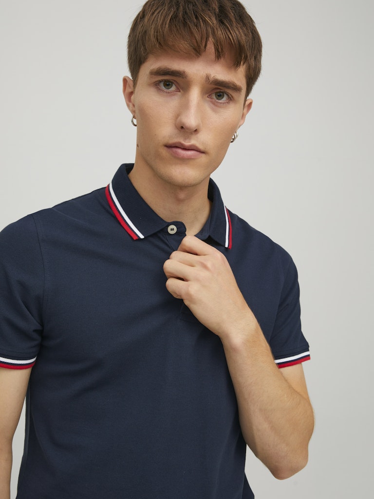 Jack & Jones Paulos SS Polo Shirt  | Navy