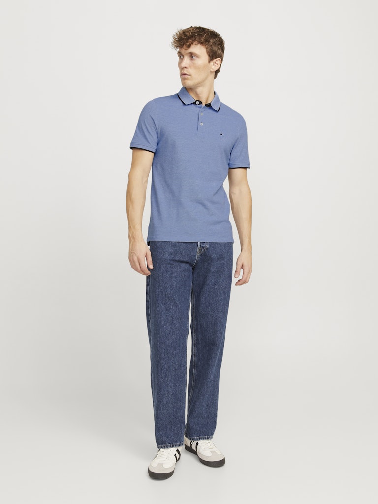 Jack & Jones Paulos SS Polo Shirt | Cobalt