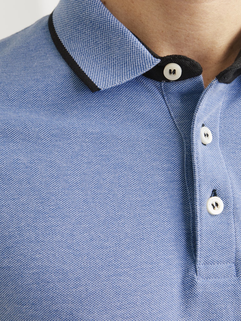 Jack & Jones Paulos SS Polo Shirt | Cobalt