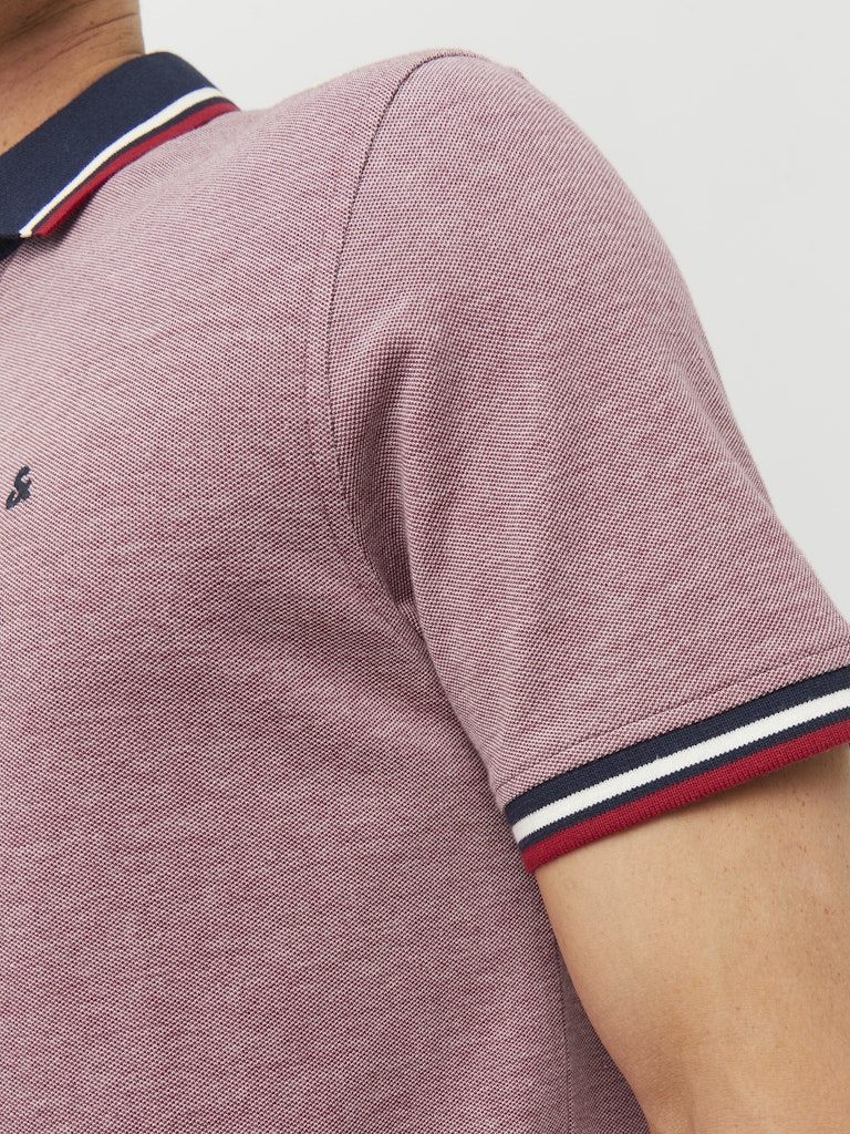 Jack & Jones Paulos SS Polo Shirt  | Red