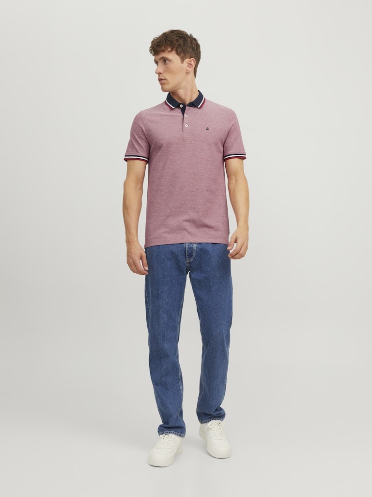Jack & Jones Paulos SS Polo Shirt  | Red