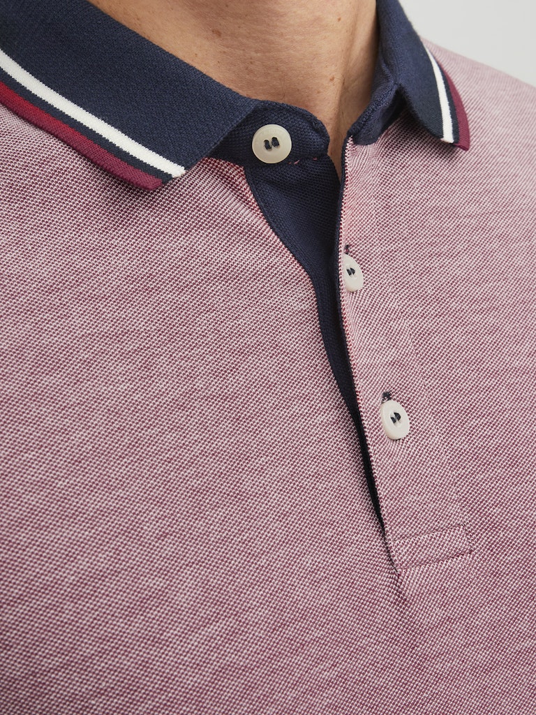 Jack & Jones Paulos SS Polo Shirt  | Red
