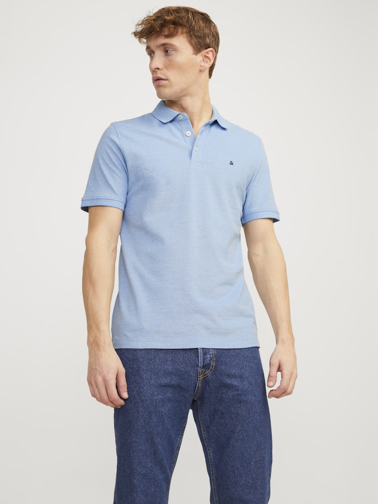 Jack & Jones Paulos SS Polo Shirt | Pacific