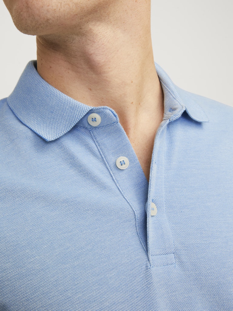Jack & Jones Paulos SS Polo Shirt | Pacific