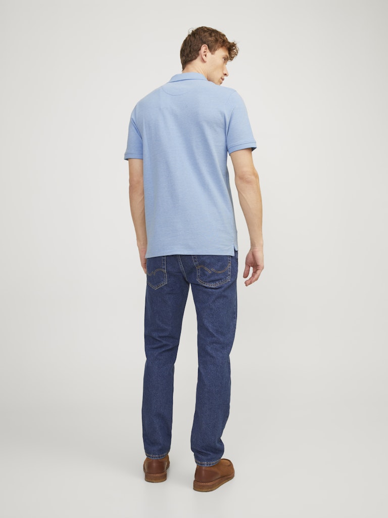 Jack & Jones Paulos SS Polo Shirt | Pacific