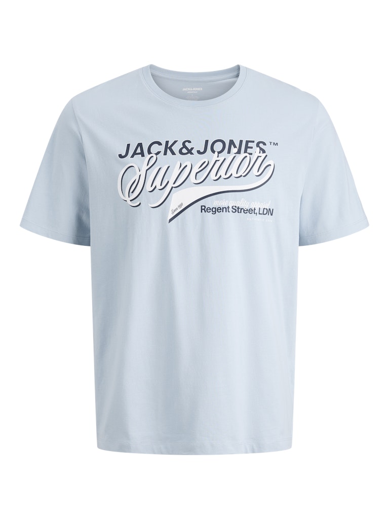 Jack & Jones Logo Tee SS O-Neck | Celestial