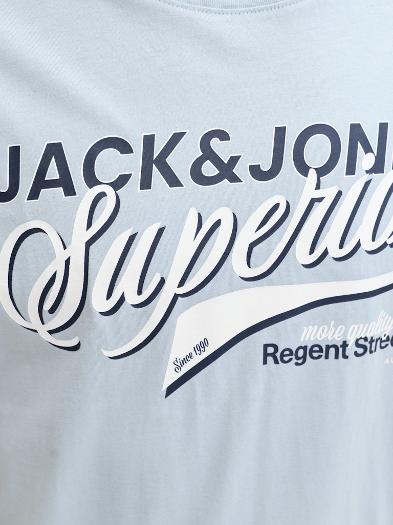Jack & Jones Logo Tee SS O-Neck | Celestial