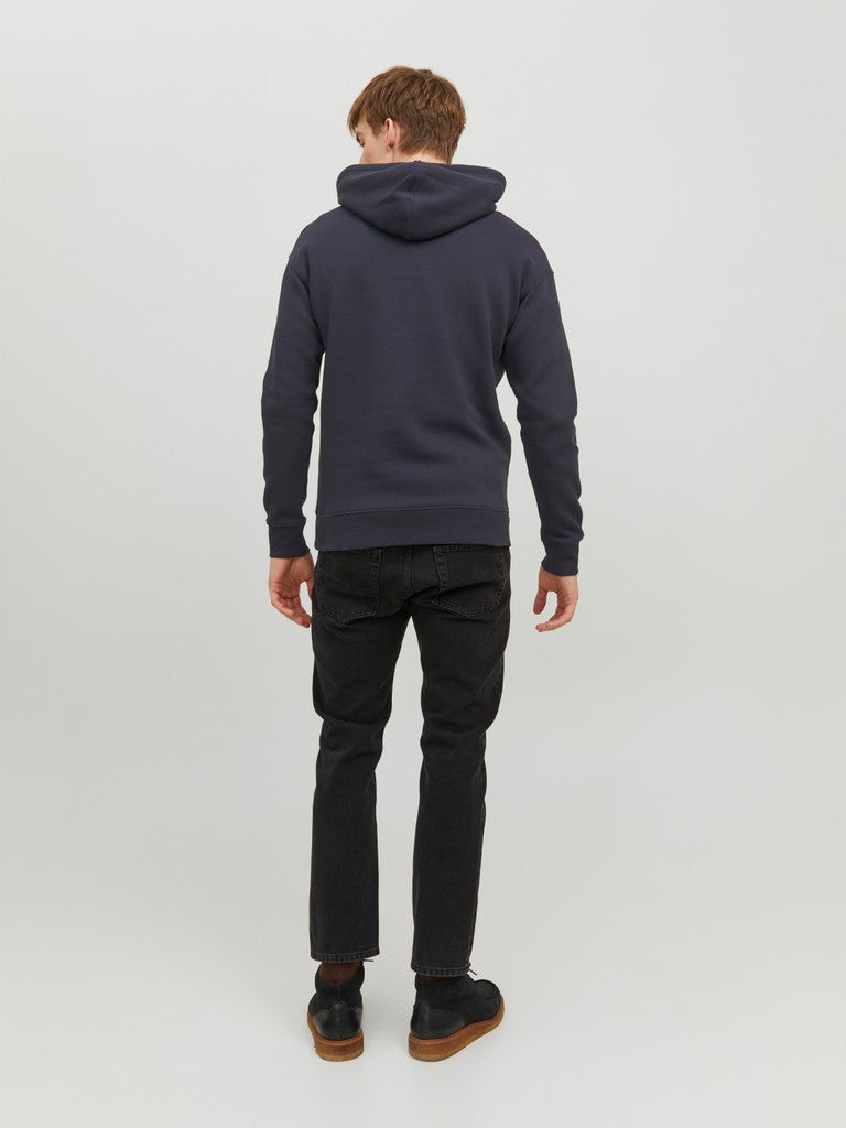 Jack & Jones Star JJ Sweat Hoodie | Dark Navy