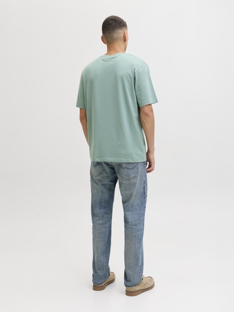Jack & Jones Logo Tee SS O-Neck | Turquoise