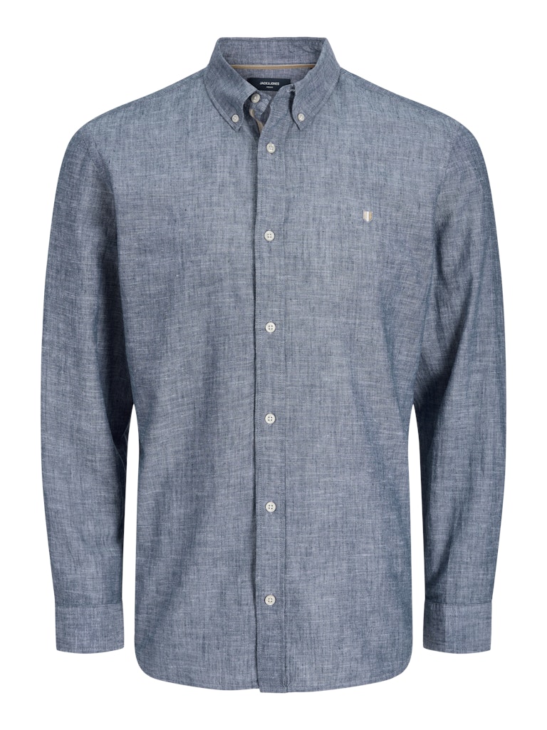Jack & Jones Blusummer Linen Blend Shirt | Denim