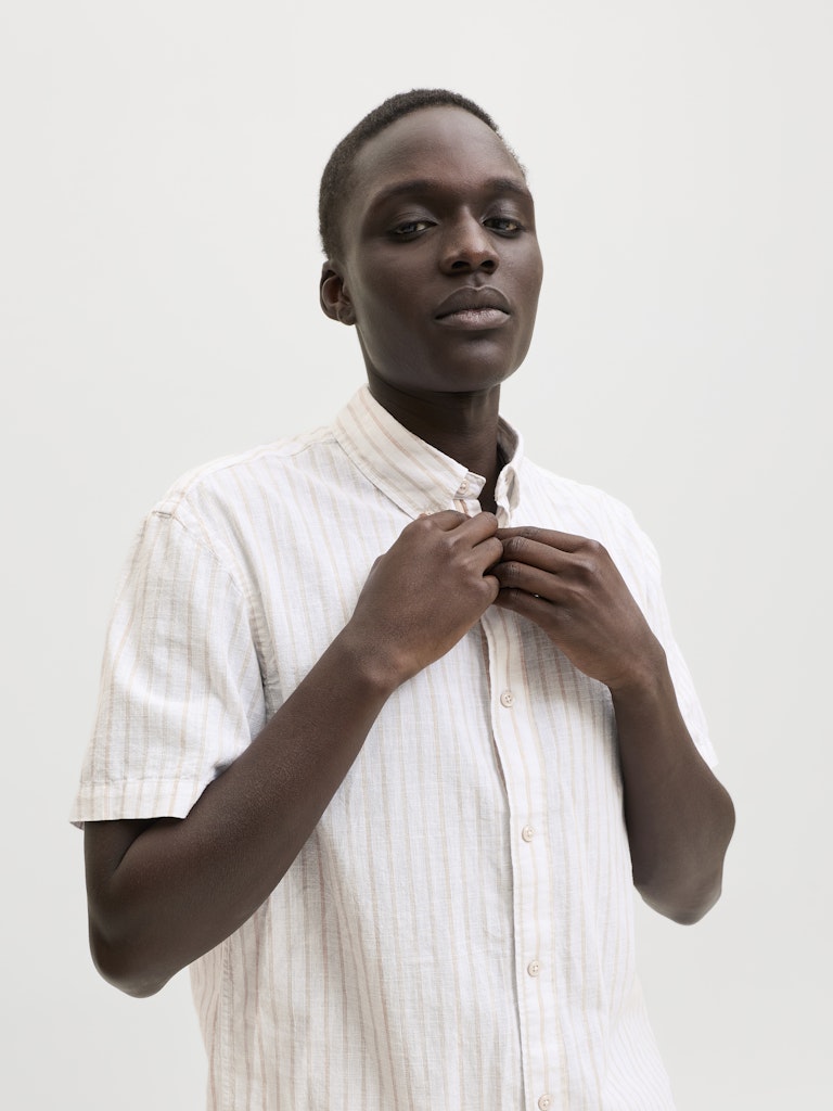 Jack & Jones Blusummer Linen Blend Shirt | Pear