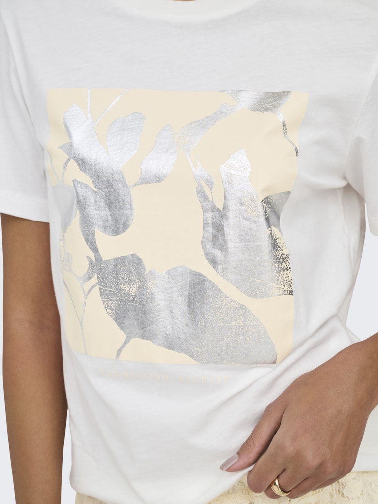 JDY Lima S/S Print T-Shirt | Vivid