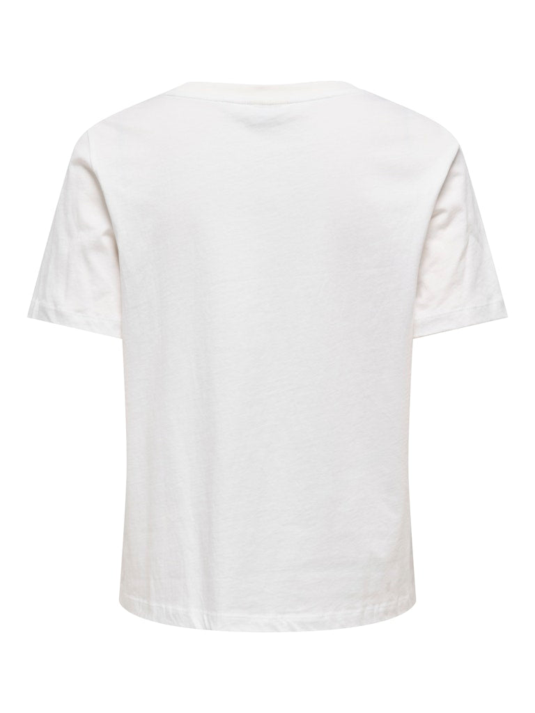 JDY Lima S/S Print T-Shirt | Rose
