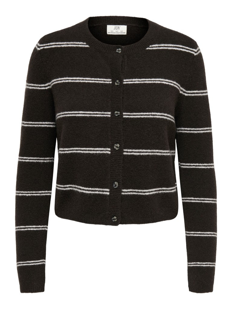 JDY Chloe L/S Cardigan | Chocolate