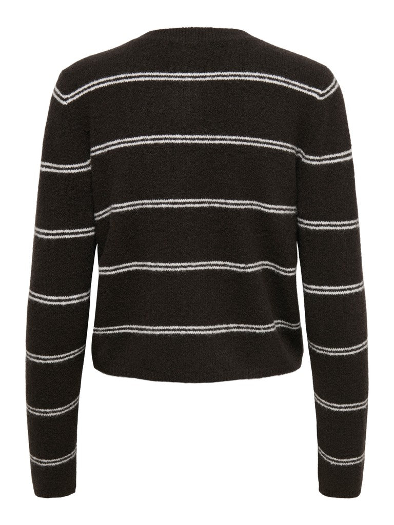 JDY Chloe L/S Cardigan | Chocolate
