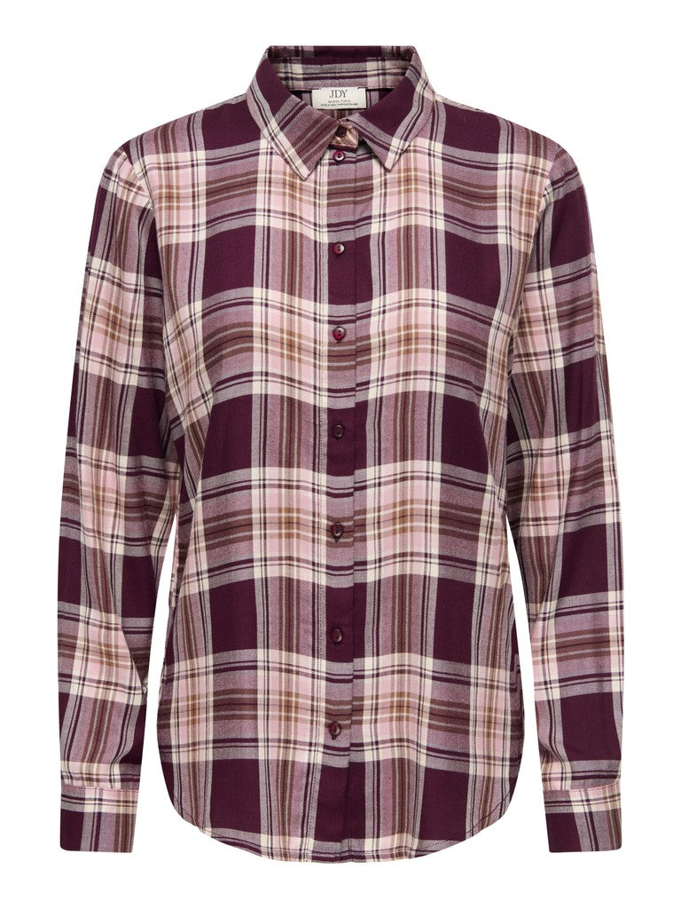 JDY Stay L/S Shirt | Grape