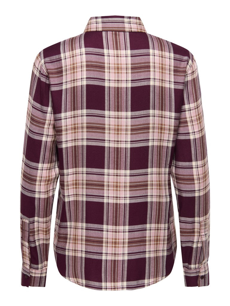 JDY Stay L/S Shirt | Grape