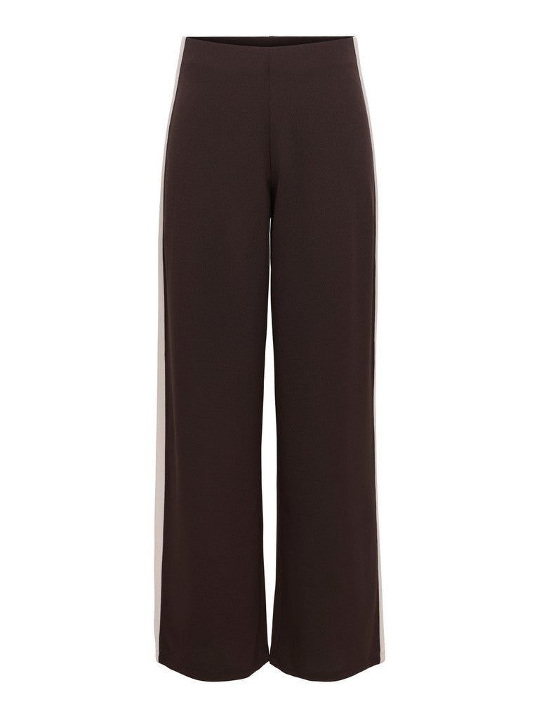 JDY Geggo Life Wide Panel Pants | Chocolate