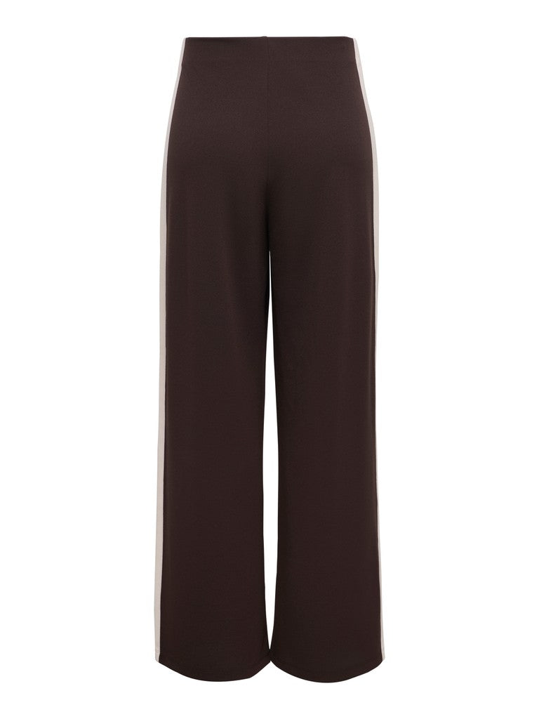 JDY Geggo Life Wide Panel Pants | Chocolate