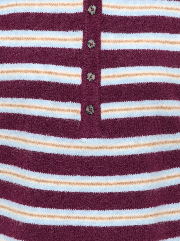 JDY Chloe L/S Polo Pullover  | Fig