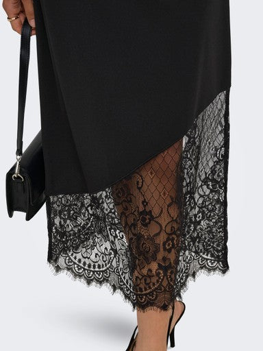 JDY Geggo Life Mix Lace Skirt | Black 15382989