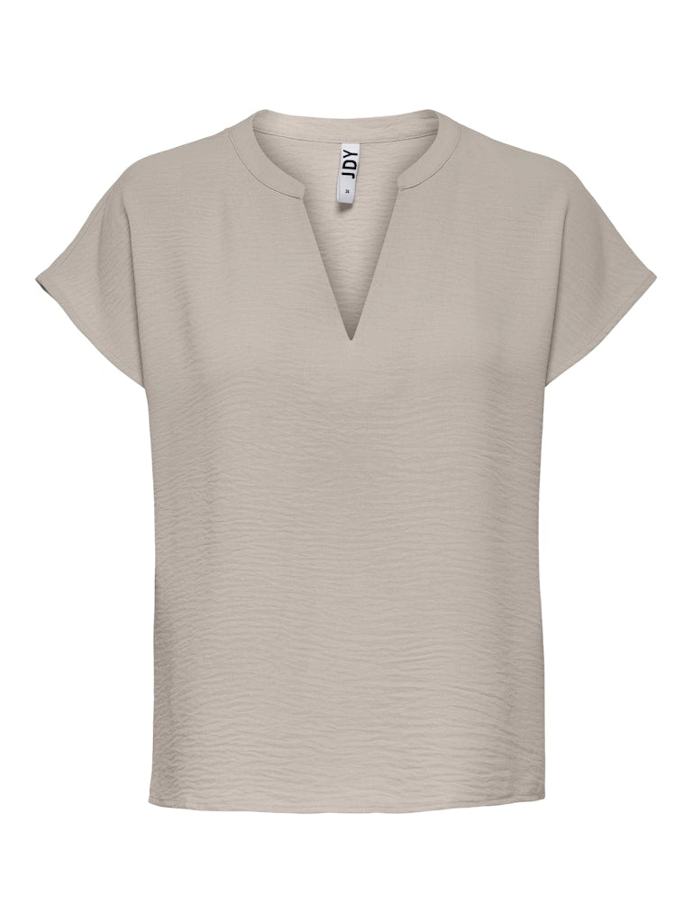 JDY Lion Life S/S Top | Chateau Grey