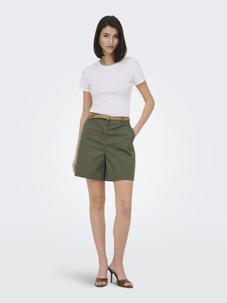 JDY Chicago MW Bermuda Shorts | Kalamata