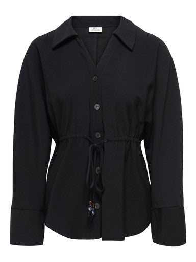 JDY Milena Long Sleeve Shirt | Black 15379508