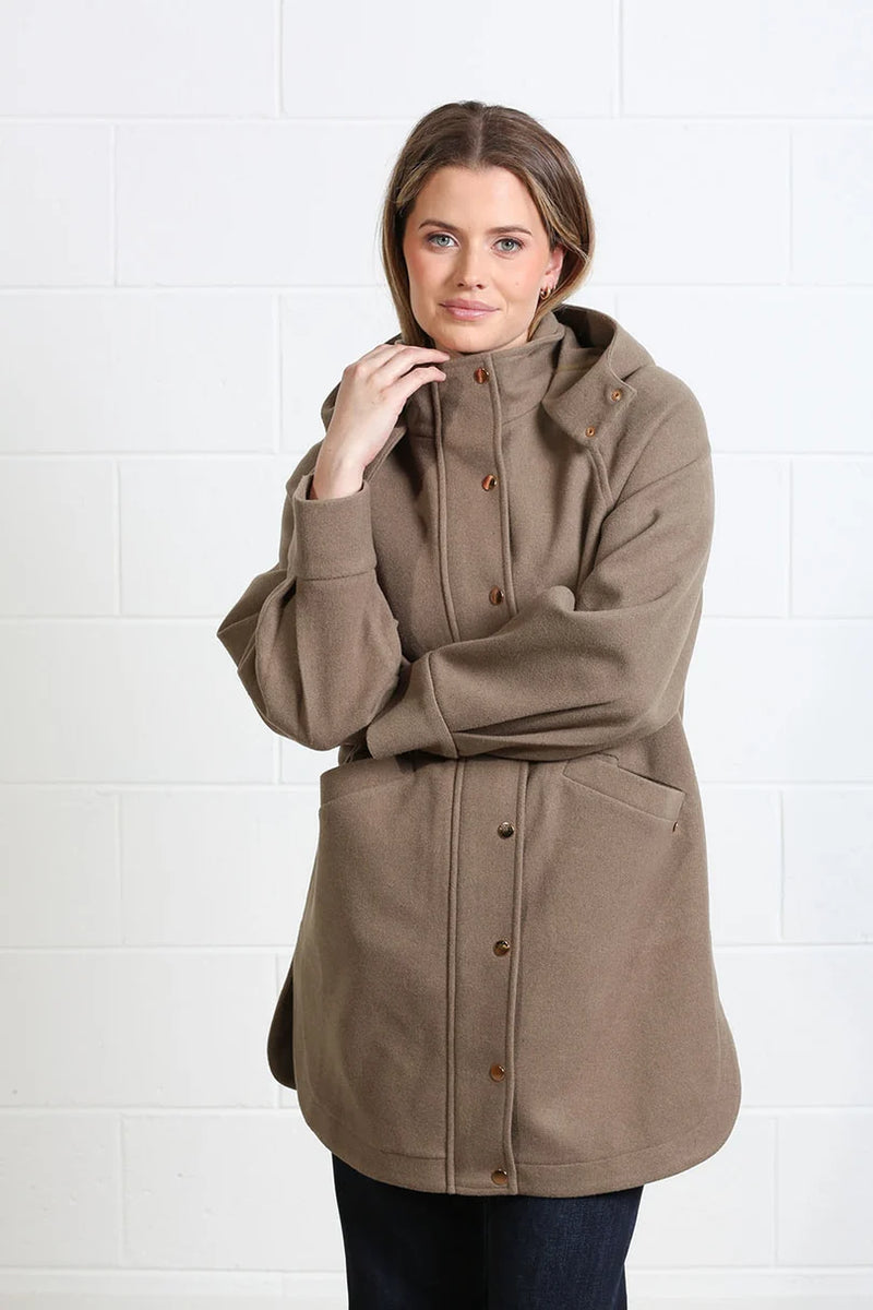 Rant & Rave Joanna Coat | Moss RR44-Q14