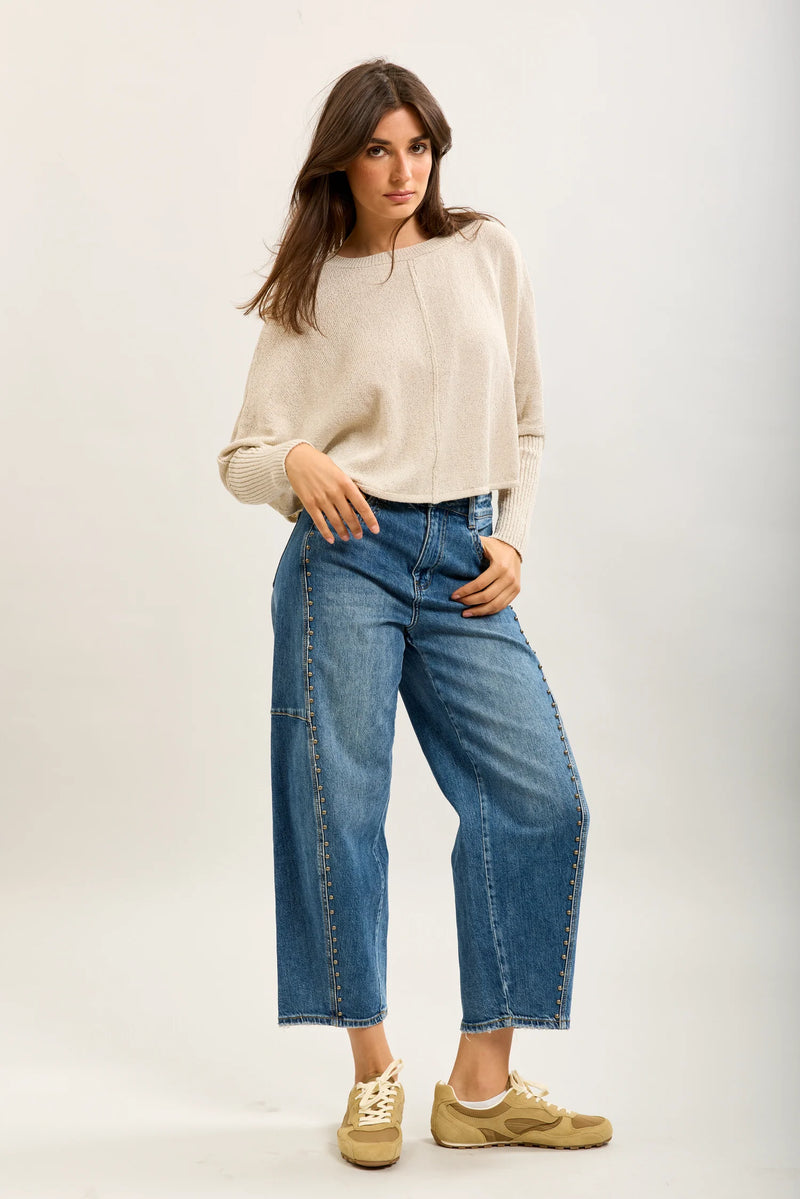 Toxick3 Barrel/Ballon Jeans | Mid Wash L21557