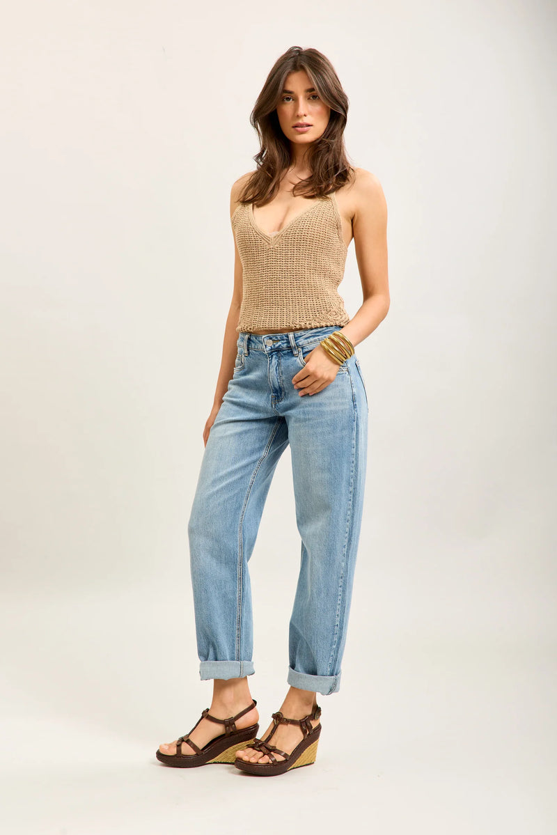 Toxik3 Mom Jeans | Blue L21576