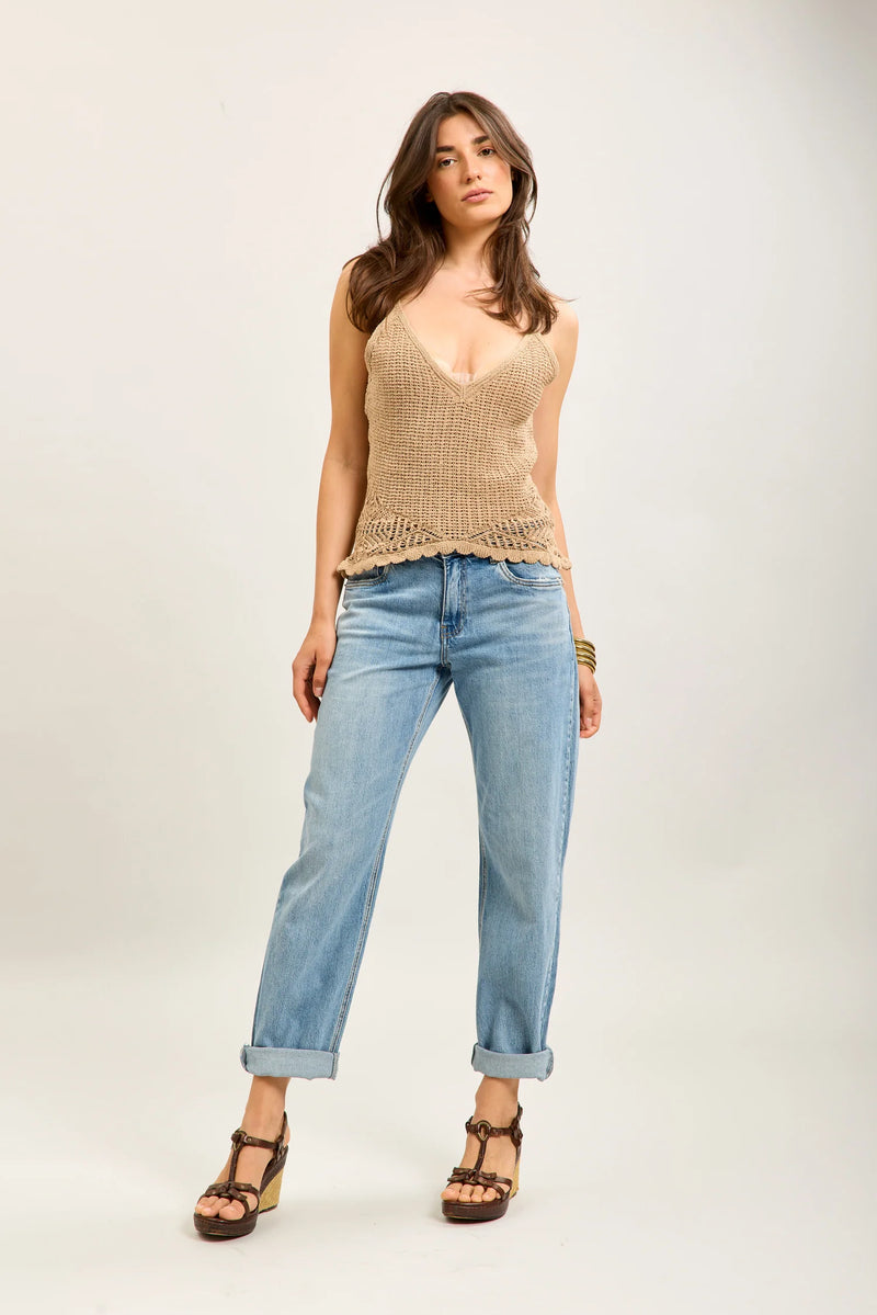 Toxik3 Mom Jeans | Blue L21576