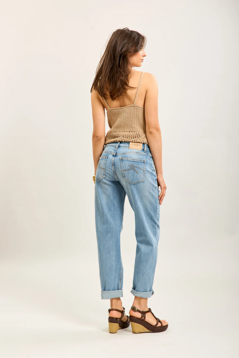 Toxik3 Mom Jeans | Blue L21576