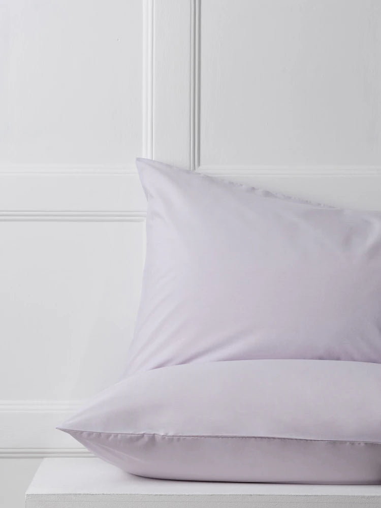 Catherine Lansfield Housewife Pillowcase Pair | Lilac