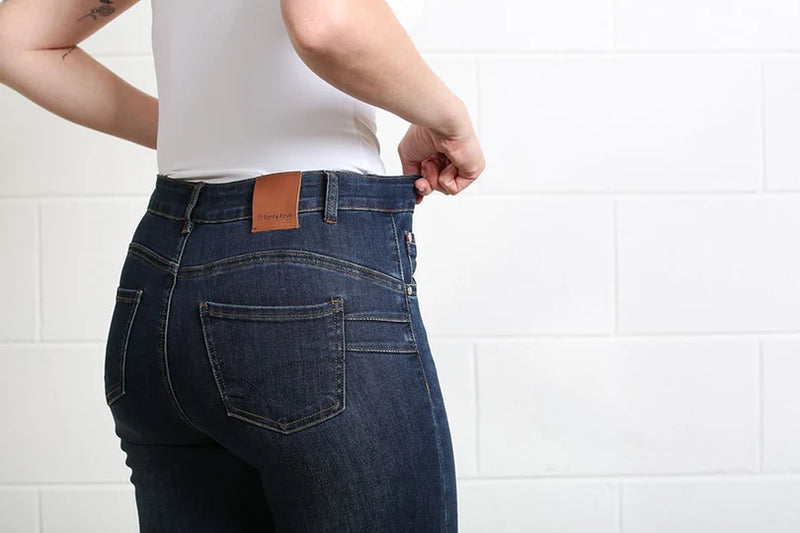 Rant & Rave Margaret Bootcut Jeans | Mid Blue RR44-Q10