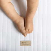 Baby Elegance Micro Fibre Cot Mattress - lifestyle shot in nursery cot