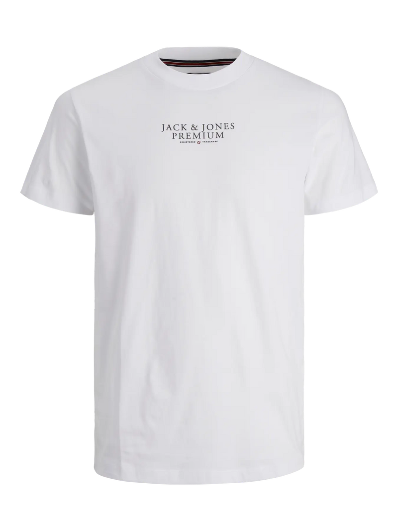 Jack & Jones  Bluarchie SS Crew Neck Tee | White