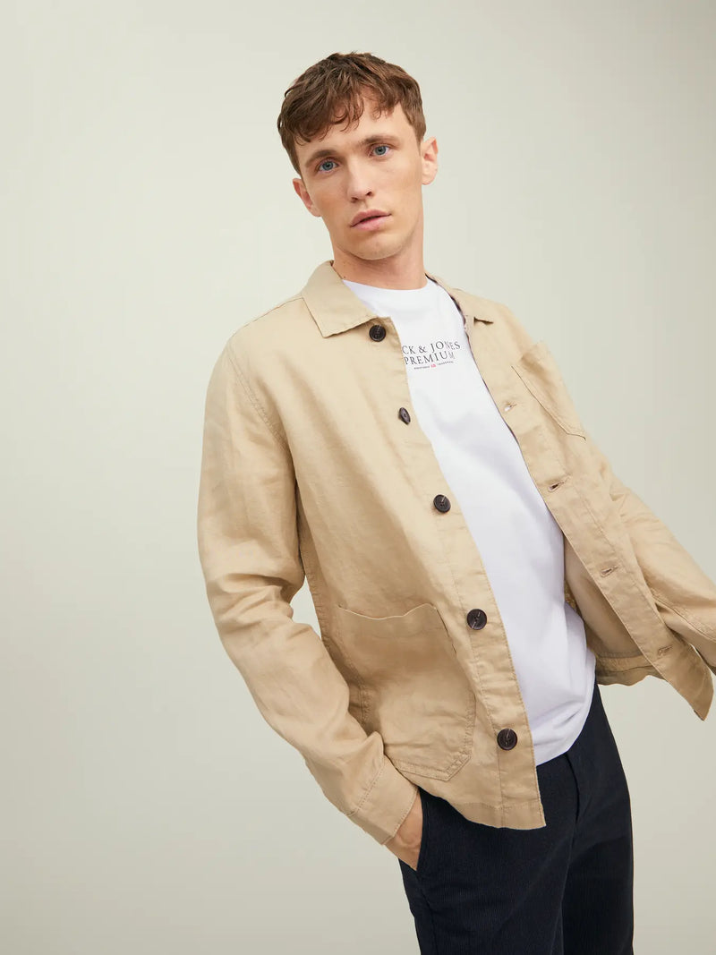 Jack & Jones  Bluarchie SS Crew Neck Tee | White