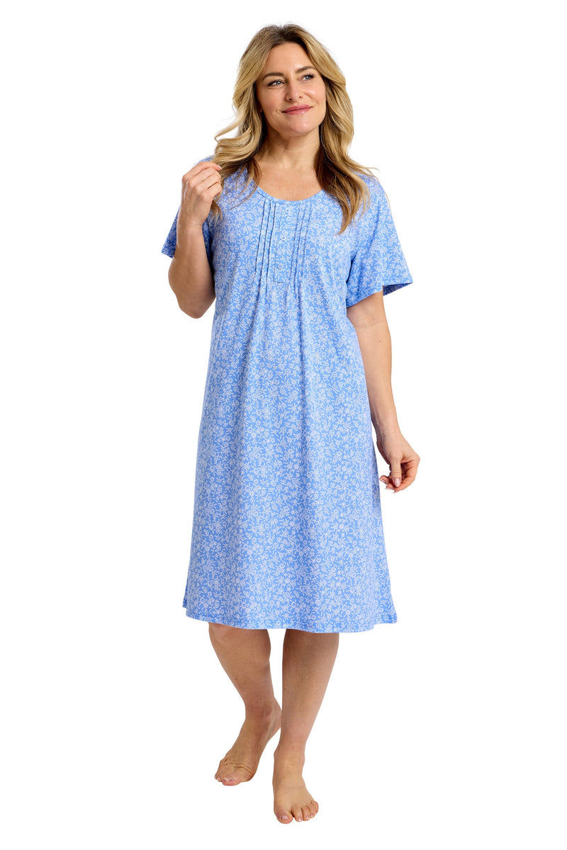 Marlon Scattered Nightdress | Blue MA47500