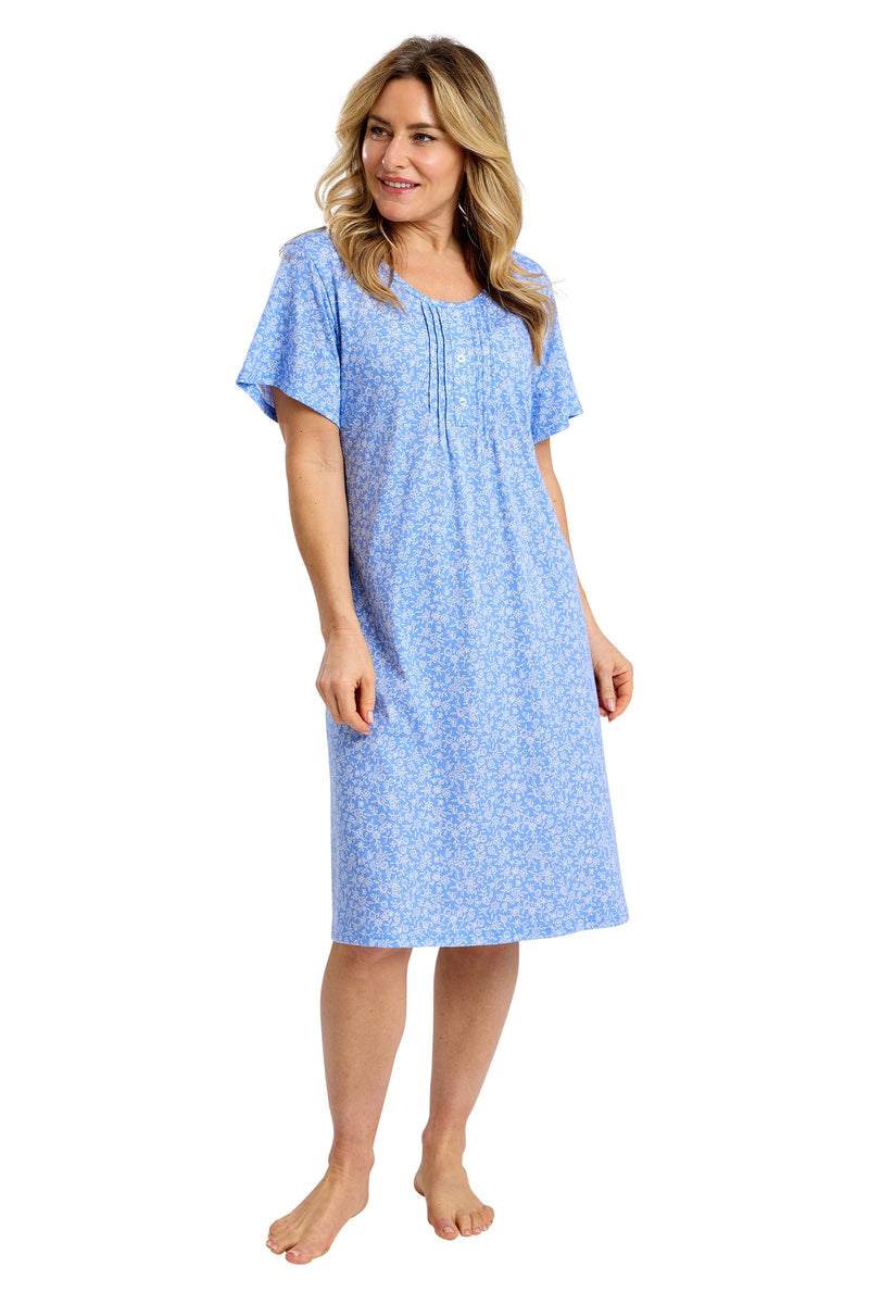 Marlon Scattered Nightdress | Blue MA47500