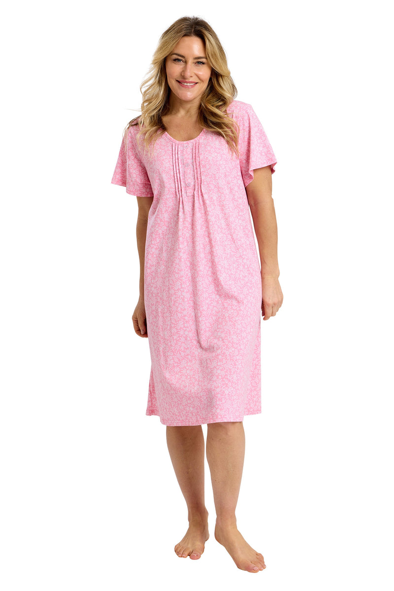 Marlon Scattered Nightdress | Peach MA47500