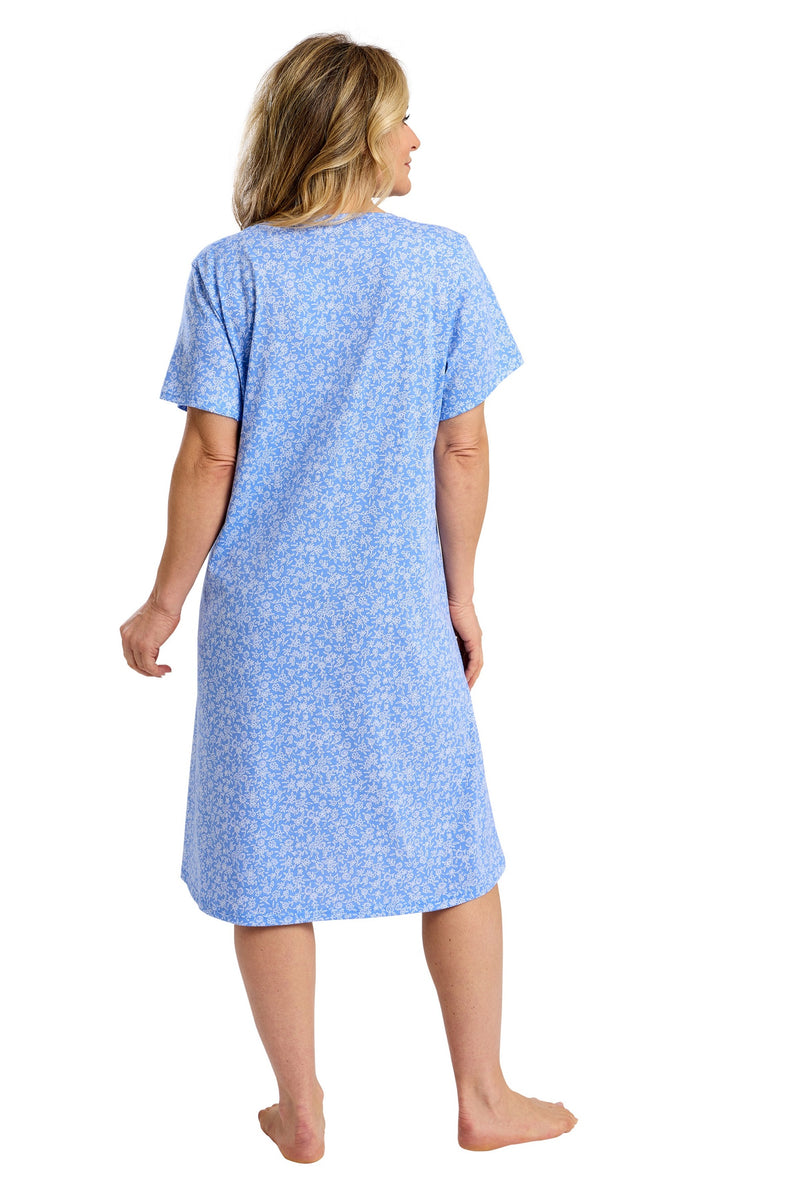 Marlon Scattered Nightdress | Blue MA47500
