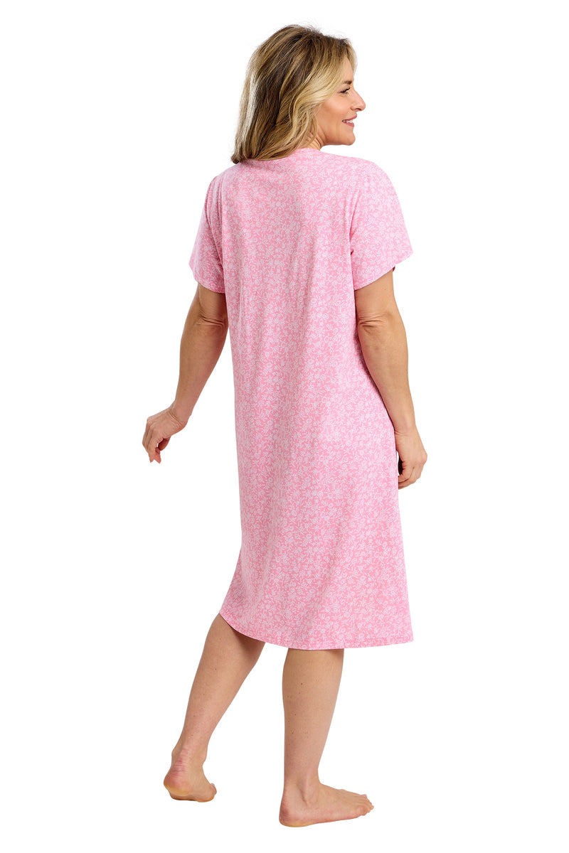Marlon Scattered Nightdress | Peach MA47500